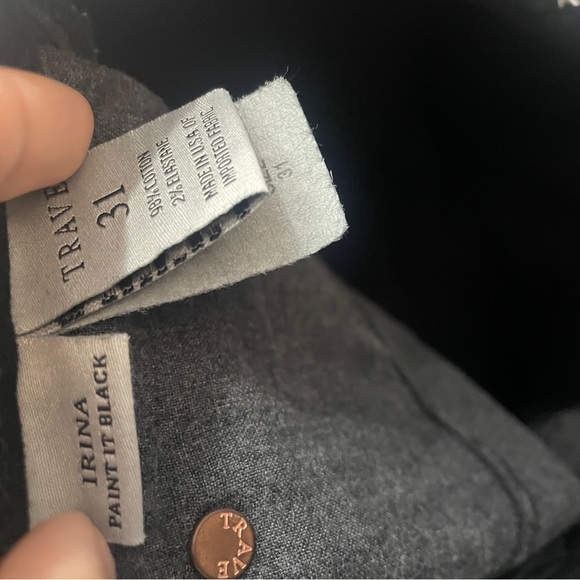 Trave Irena Slim black jeans in Paint It Black size 31 - Picture 6 of 6